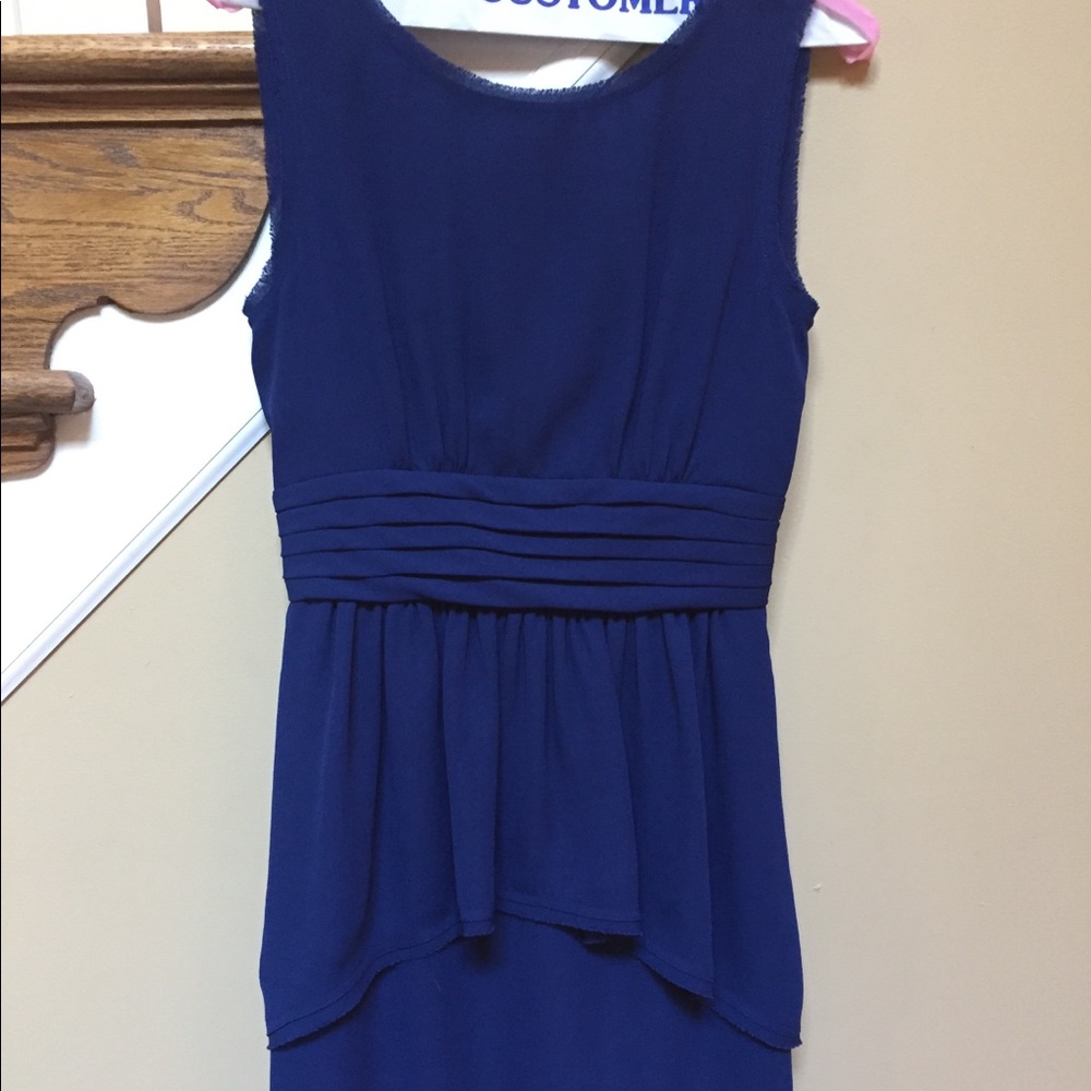 BCBG Size 2 Royal Blue Dress